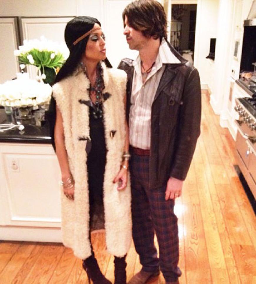 Rachel Zoe und Rodger Berman gingen als Sonny und Cher