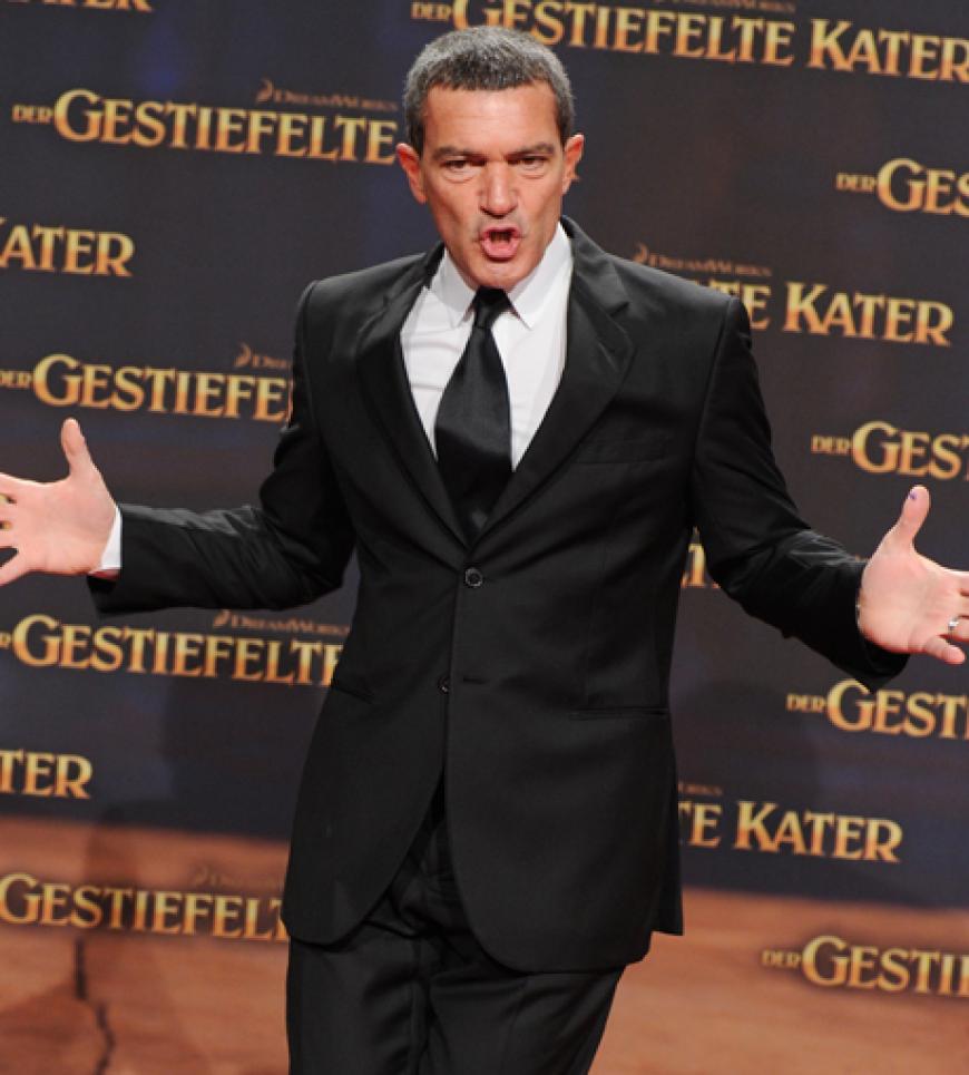 Versprühte gute Laune und spanisches Temperament: Hollywood-Star Antonio Banderas