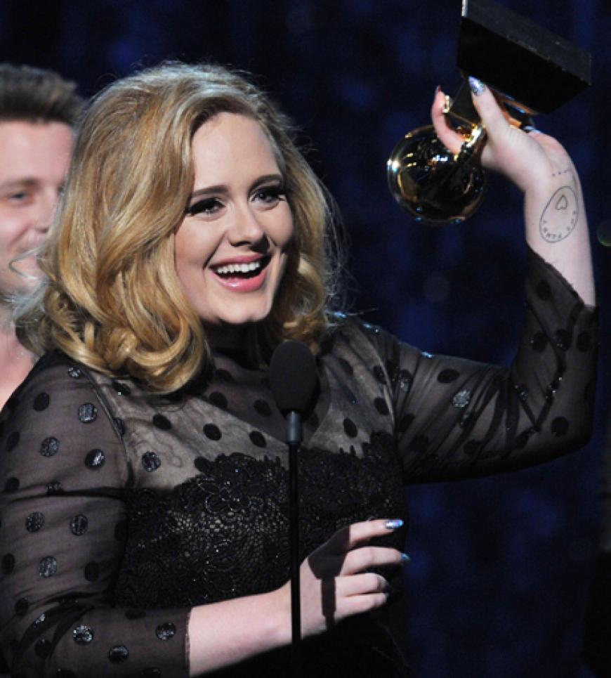 Adele freute sich über Auszeichnungen in folgenden Kategorien: Album of the Year (