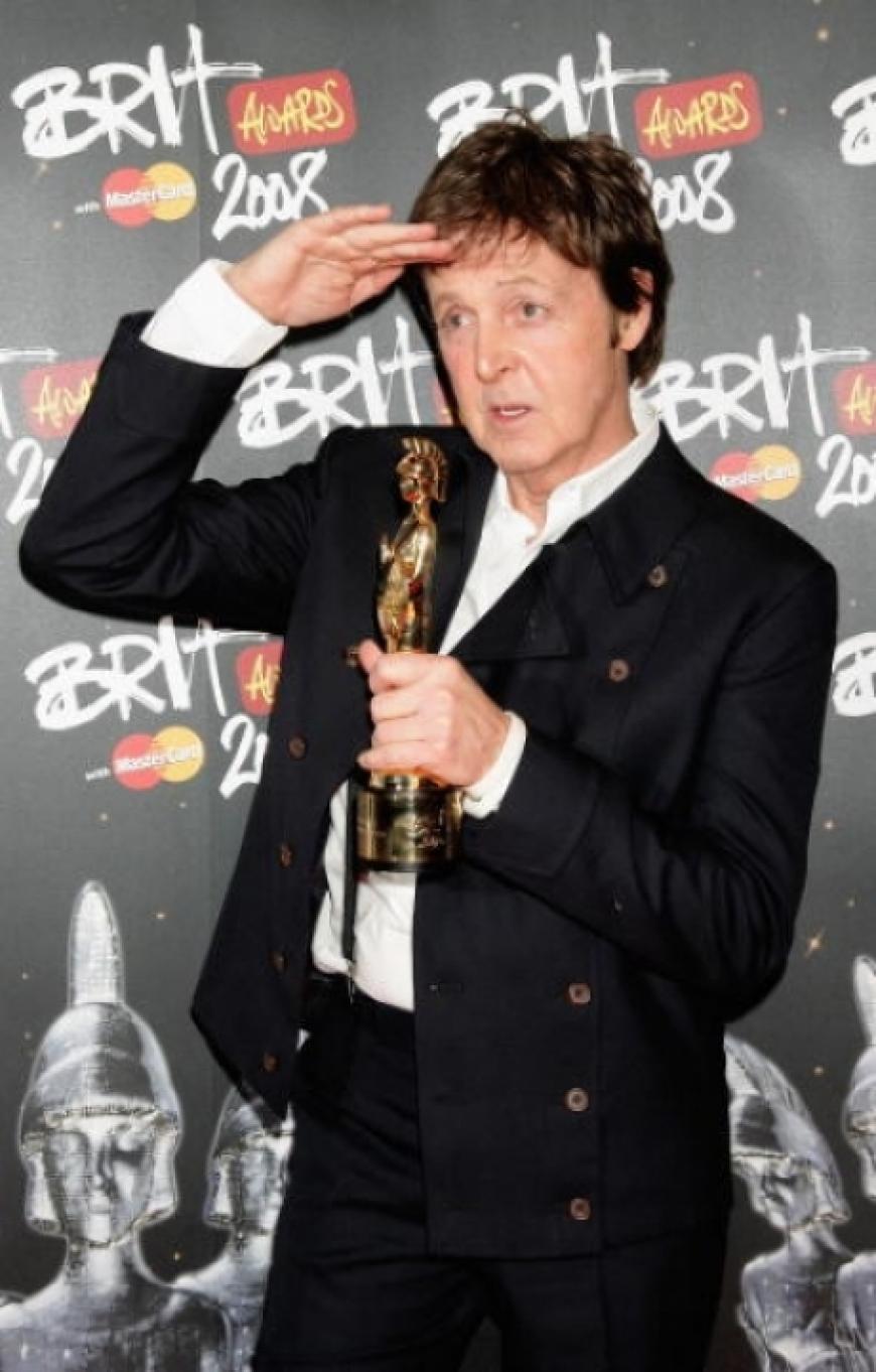 Der Preis für sein Lebenswerk erhielt Sir Paul McCartney