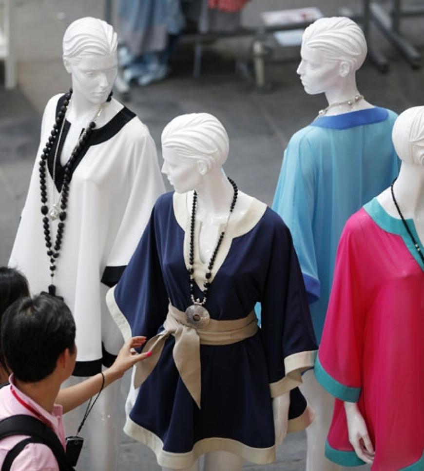 Mode und neue Trends soweit das Auge reicht