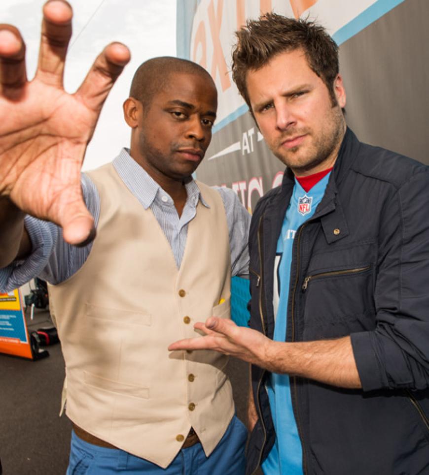 Dule' Hill, James Roday