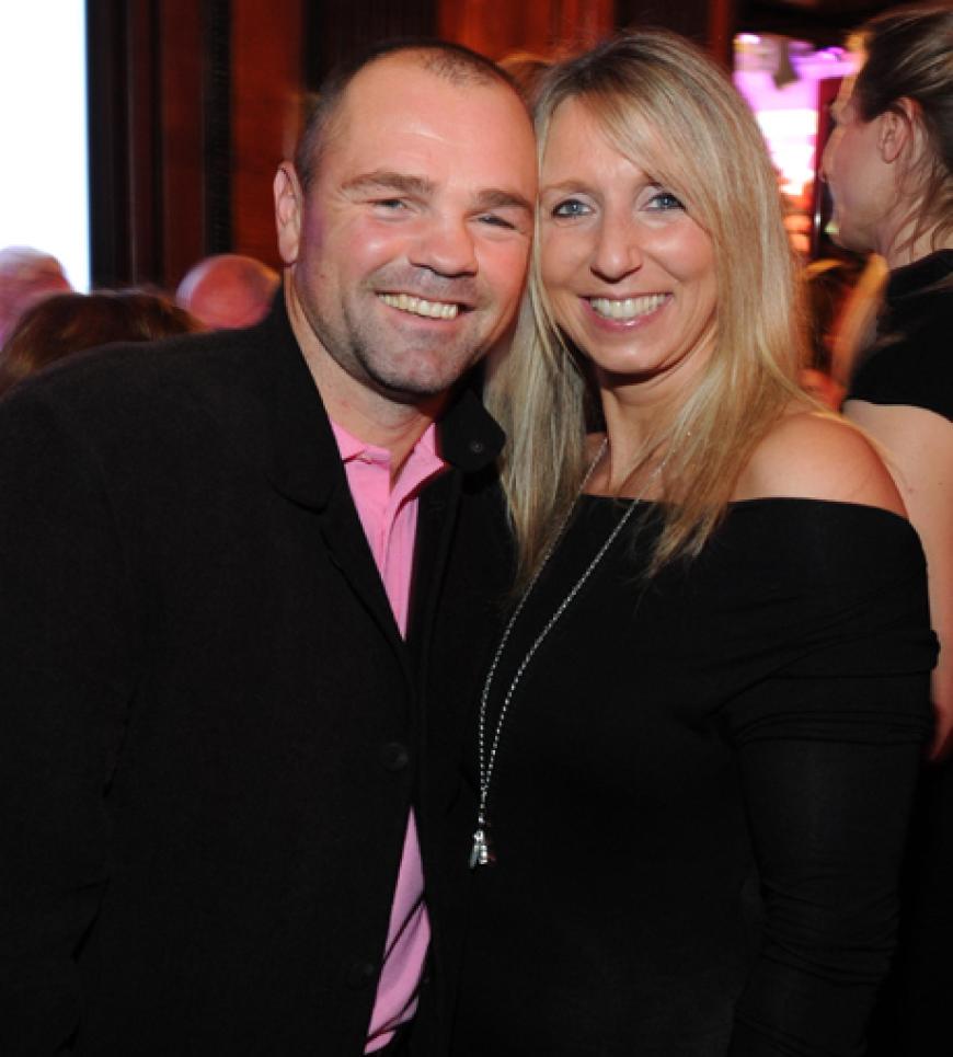 Sven Ottke mit Frau Monic
