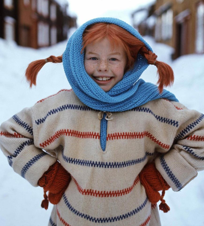 Auch in der Literatur verwendet man gerne rothaarige Hauptcharaktere - wie auch Astrid Lindgrens