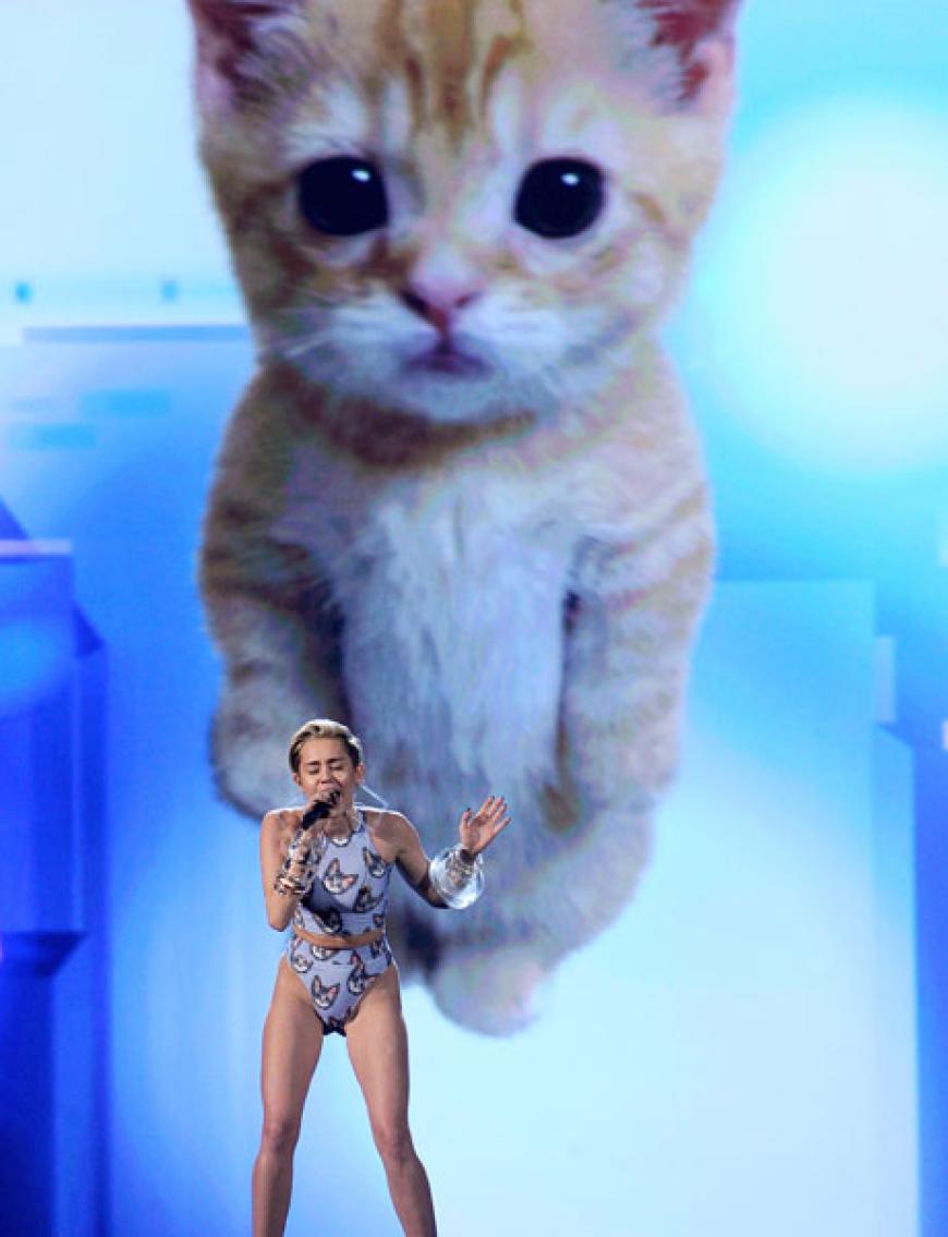 Miley Cyrus zeigte allen ihre überdimensionale Pussy