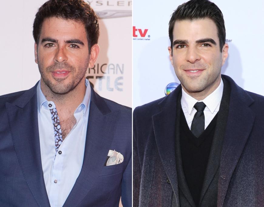 Eli Roth und Zachary Quinto