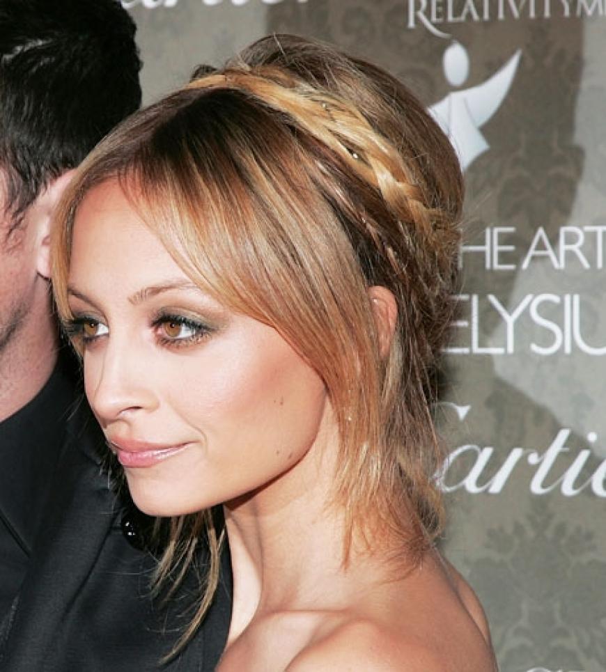 Nicole Richie ist ein Fan des geflochtenen Haars
