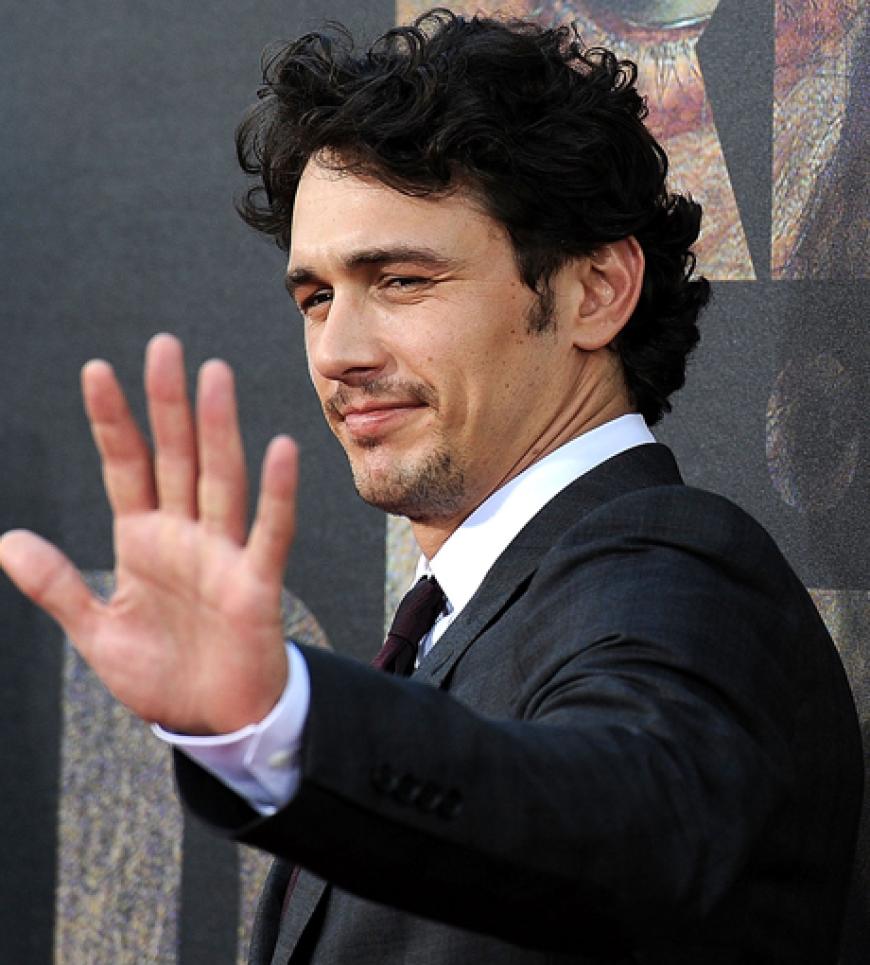 Mr. Cool: James Franco kommt zur Premierefeier