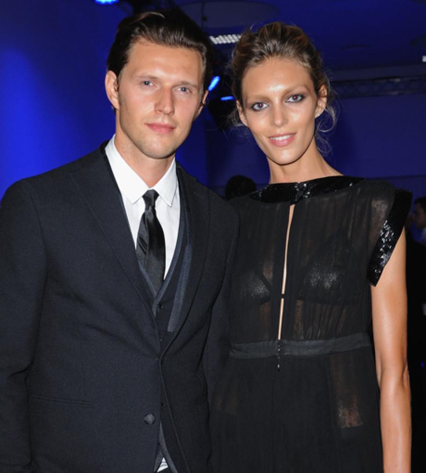 Anja Rubik mit ihrem Ehemann Sasha Knezevic