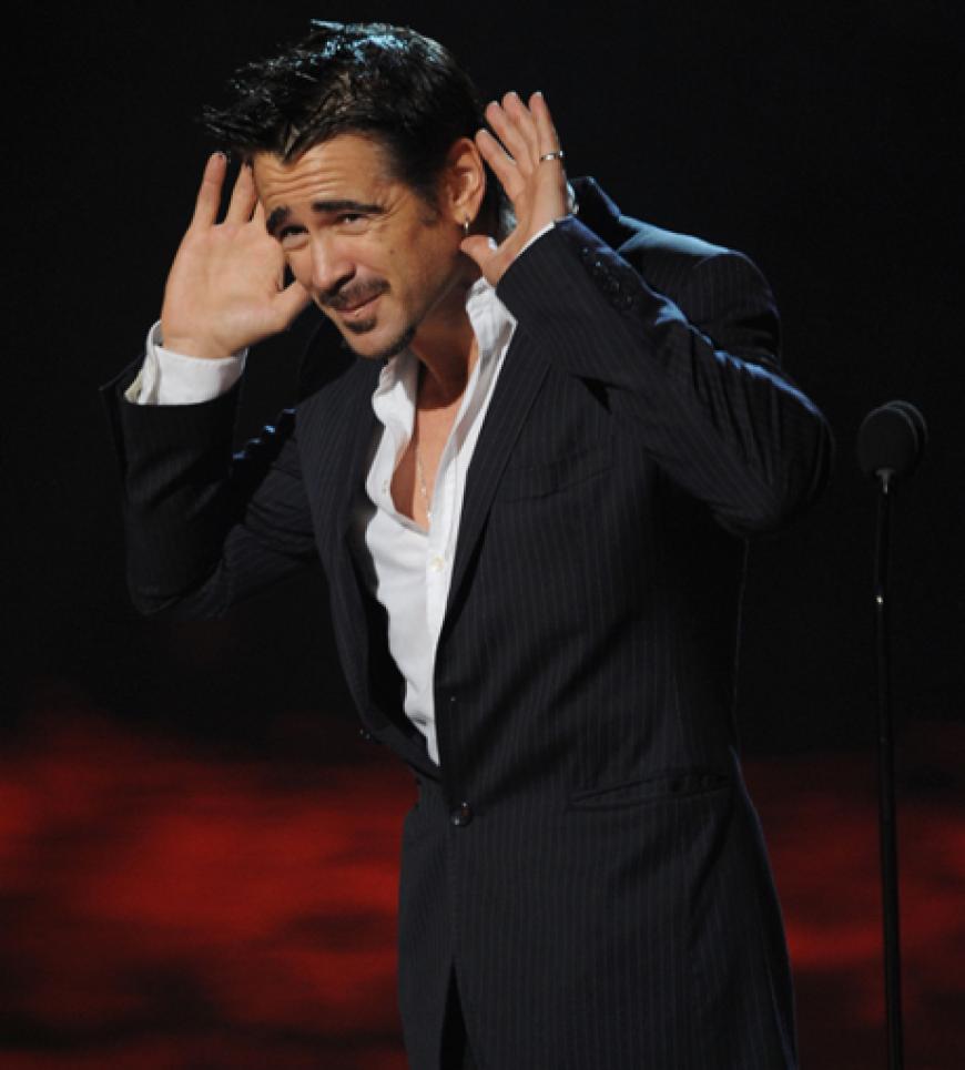 Schauspieler Colin Farrell brachte das anwesende Publikum zum Schreien