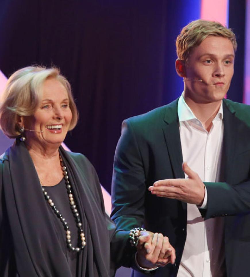 Matthias Schweighöfer und Ruth Maria Kubitschek bei