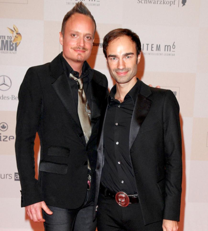 Die Designer Klaus Unrath und Ivan Strano waren ebenfalls in Berlin zu Gast