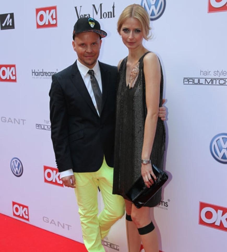 Model Eva Padberg kam in Begleitung von Schwarzkopf-Stylist Armin Morbach