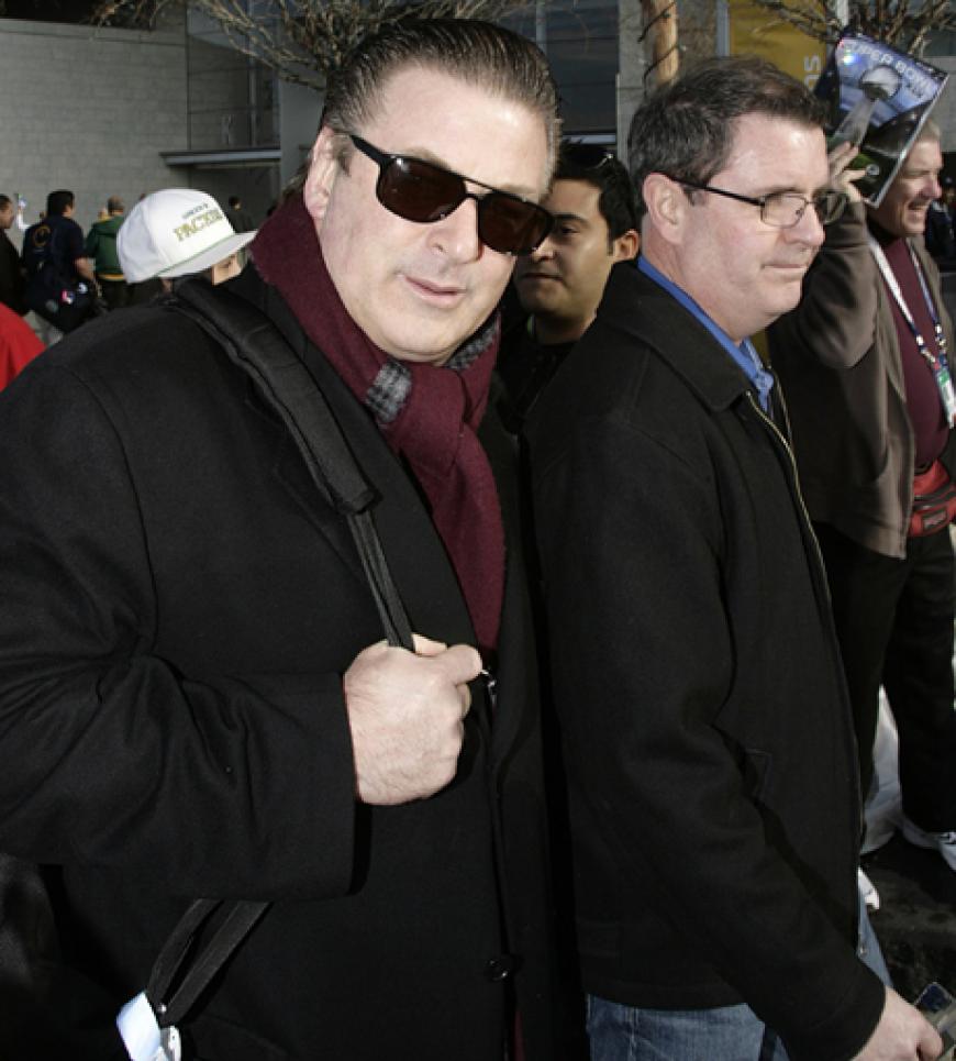 Fast inkognito: Alec Baldwin