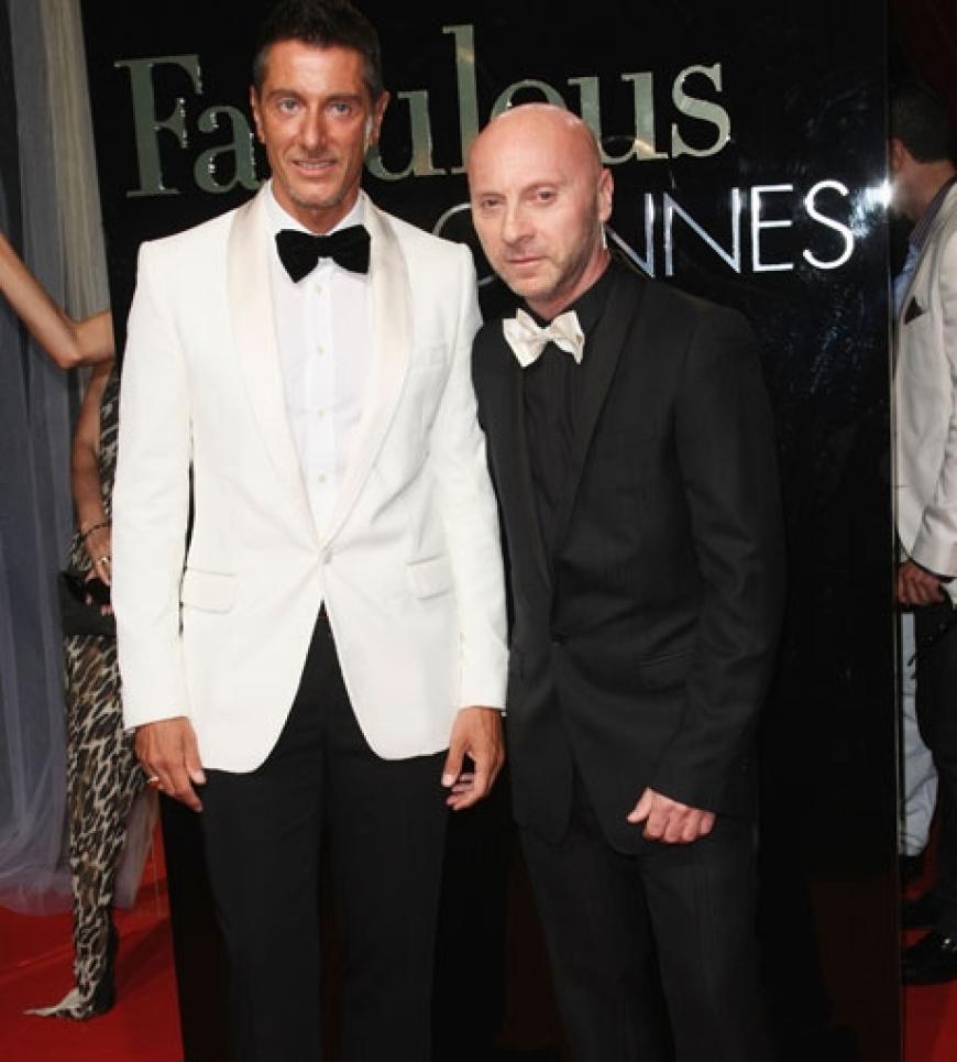 Das Designer-Duo: Domenico Dolce und Stefano Gabbana