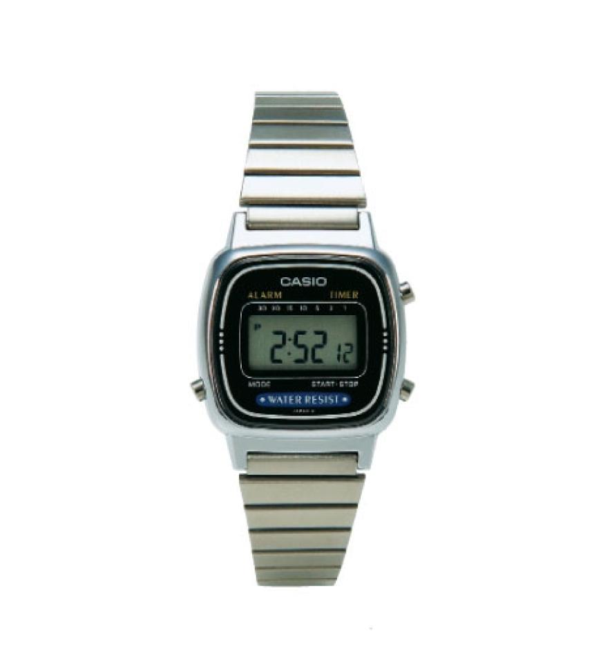 Neue Zeitansagen mit Kultfaktor!
Mit Wecker und Stoppuhr von Casio über Urban Outfitters,
ca. 50 Euro