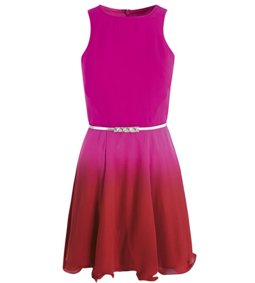 Das Cocktailkleid von Julien MacDonald setzt auf die gleiche Strategie. Erhältlich über debenhams.de, ca. 90 Euro