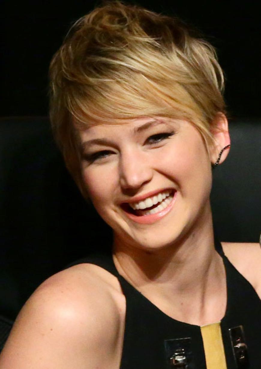 Strahlend schön: Jennifer Lawrence
