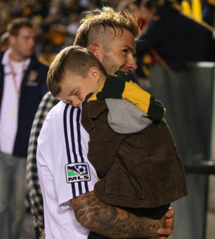 Auch Cruz Beckham soll etwas abbekommen: Mit über 567 Millionen Dollar erbt er eines Tages den größten Anteil