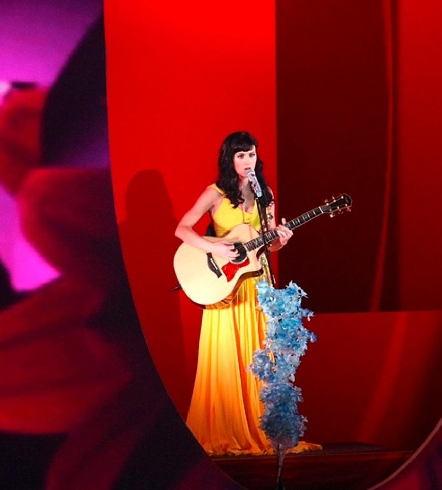 US-Star Katy Perry wollte ihre deutschen Fans nicht enttäuschen und sang trotz Erkältung