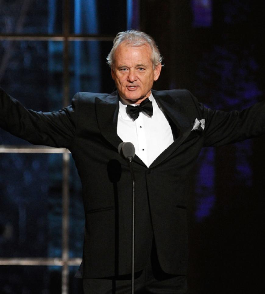 Schauspieler Bill Murray überreichte einen Preis an ...