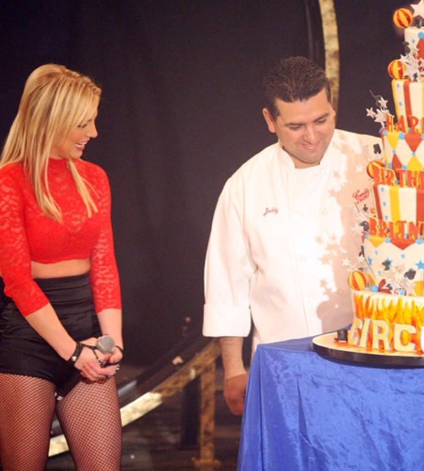 Britney Spears und ihre Geburtstagstorte