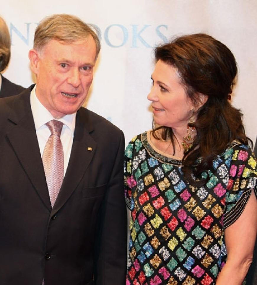 Bundespräsident Horst Köhler und Iris Berben