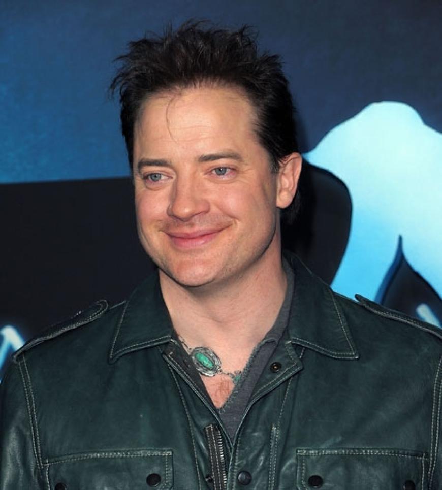 Schauspieler Brendan Fraser hatte offensichtlich sehr gute Laune