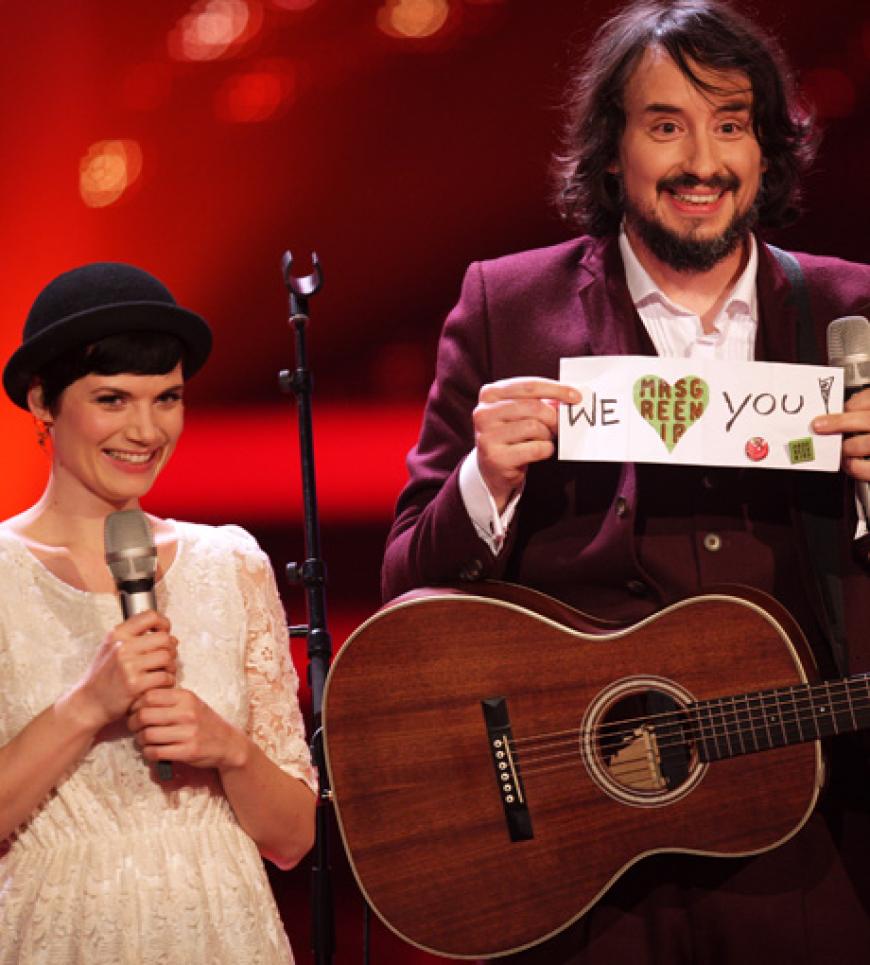 Mrs Greenbird performten auf ihre Art