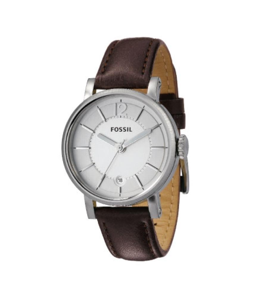 Mit Datumsanzeige von Fossil, ca.
80 Euro