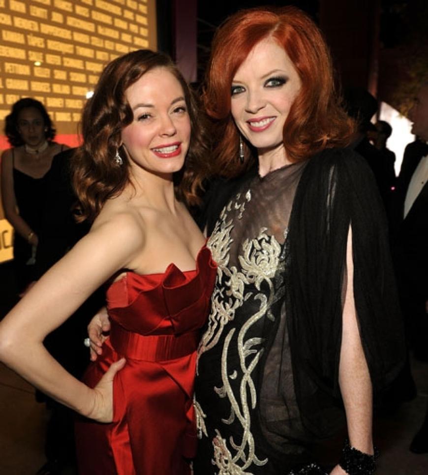 Rose Mcgowan und Shirley Manson