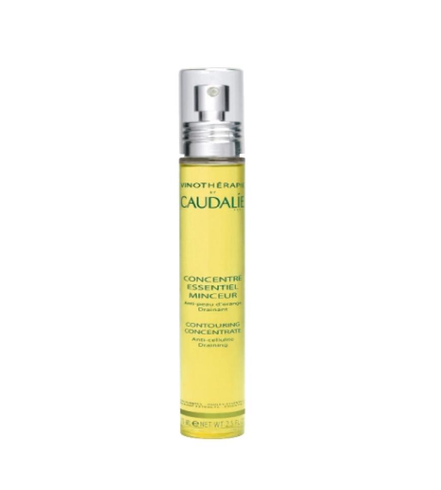 Schlankheitskonzentrat: Formt und verfeinert die Silhouette:
Concentré Essentiel Minceur von Caudalie, 75 ml ca. 25 Euro