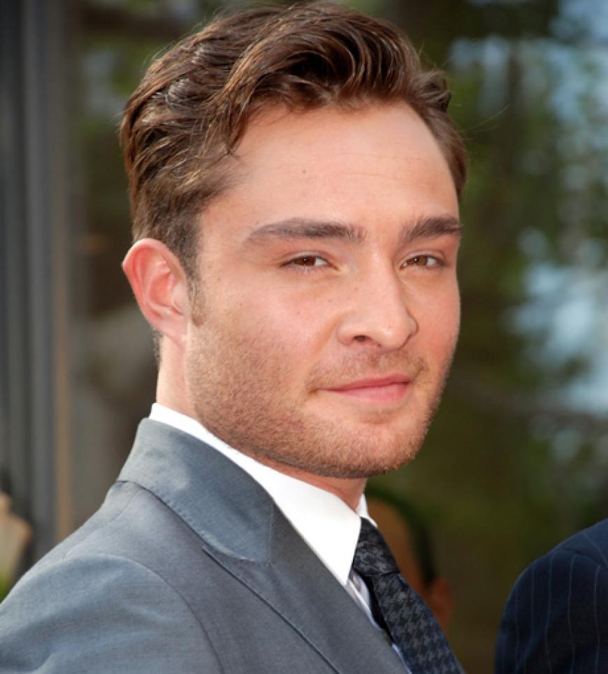 Sein Serienkollege Ed Westwick hätte dieses gewisse Etwas - perfekt für die Verkörperung der männlichen Hauptrolle
