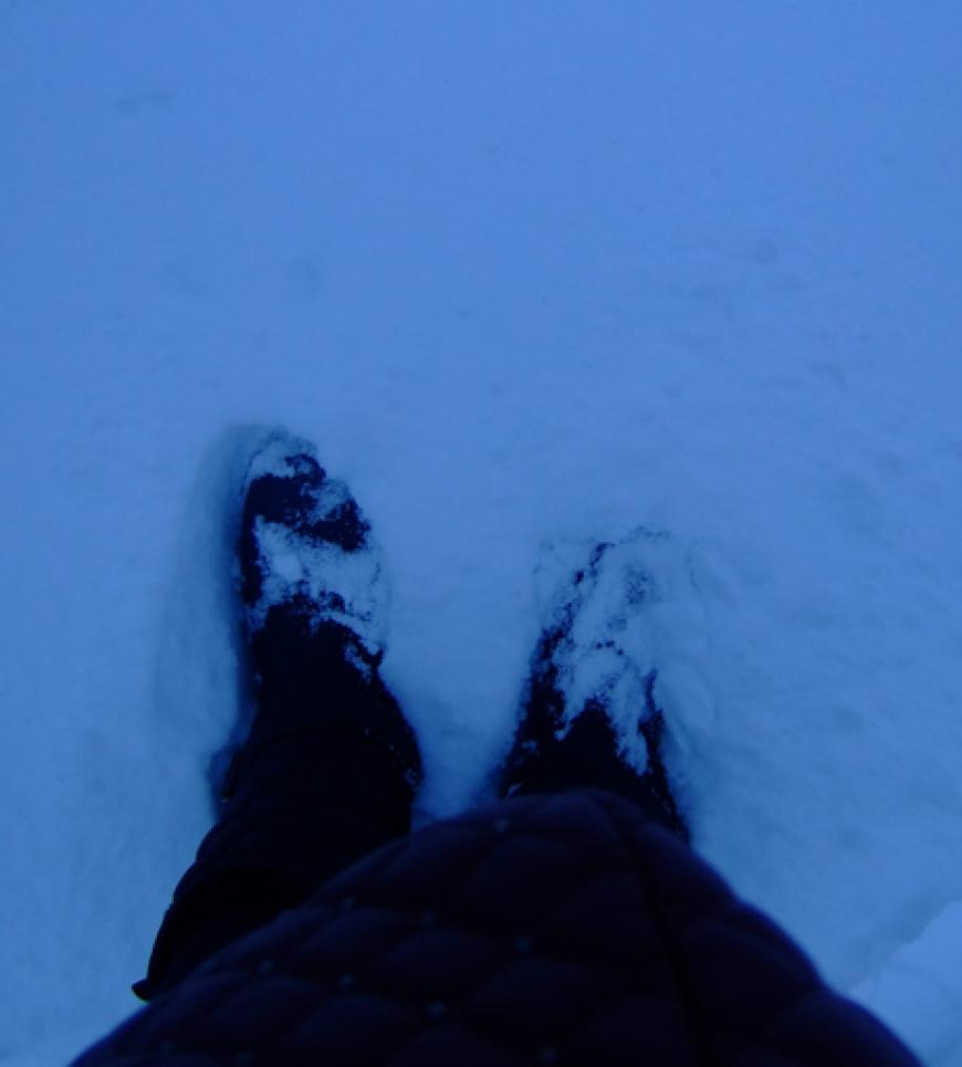 Schnee! Ganz ganz viel Schnee