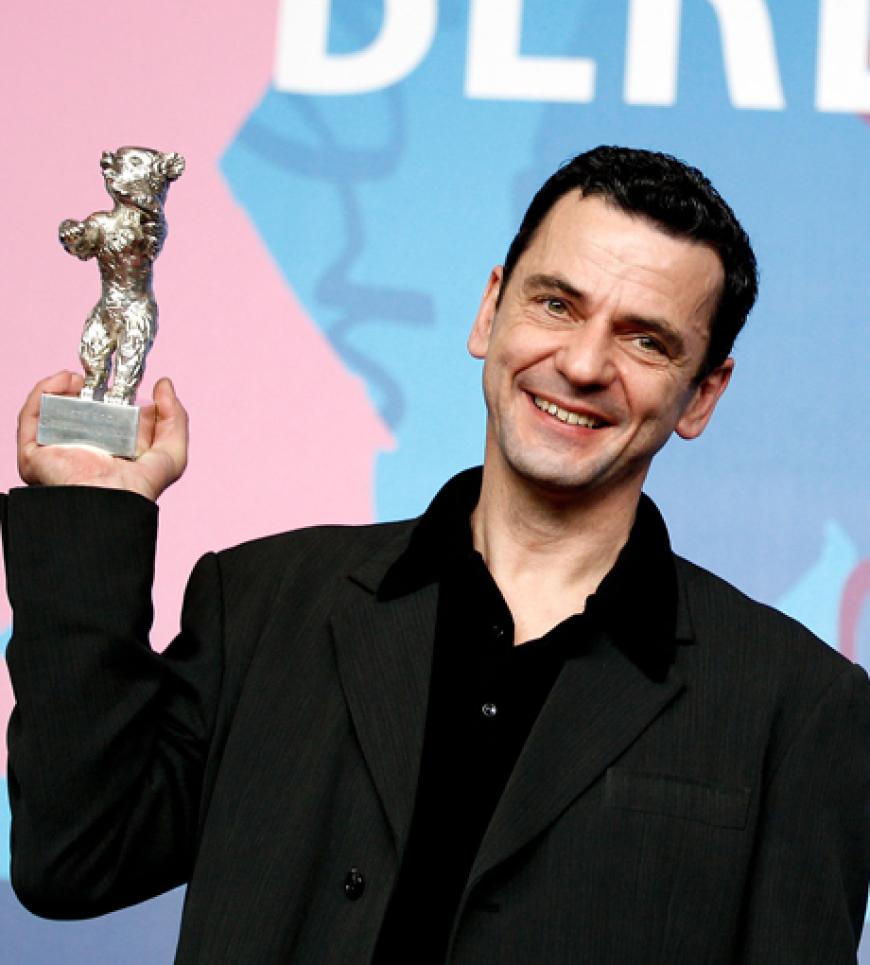 Der deutsche Regisseur Christian Petzold freute sich über den Silbernen Bären für sein DDR-Drama