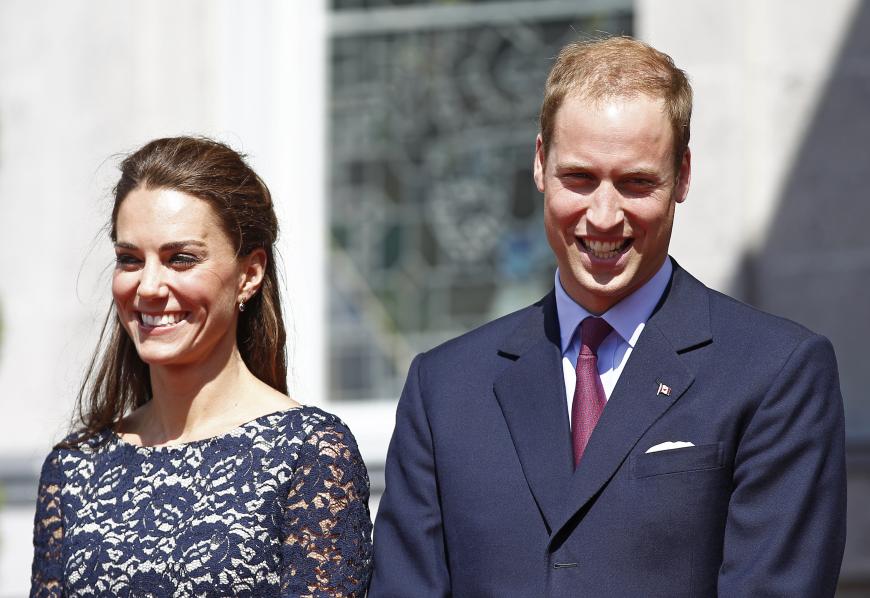 Kate und William strahlten mit der Sonne um die Wette