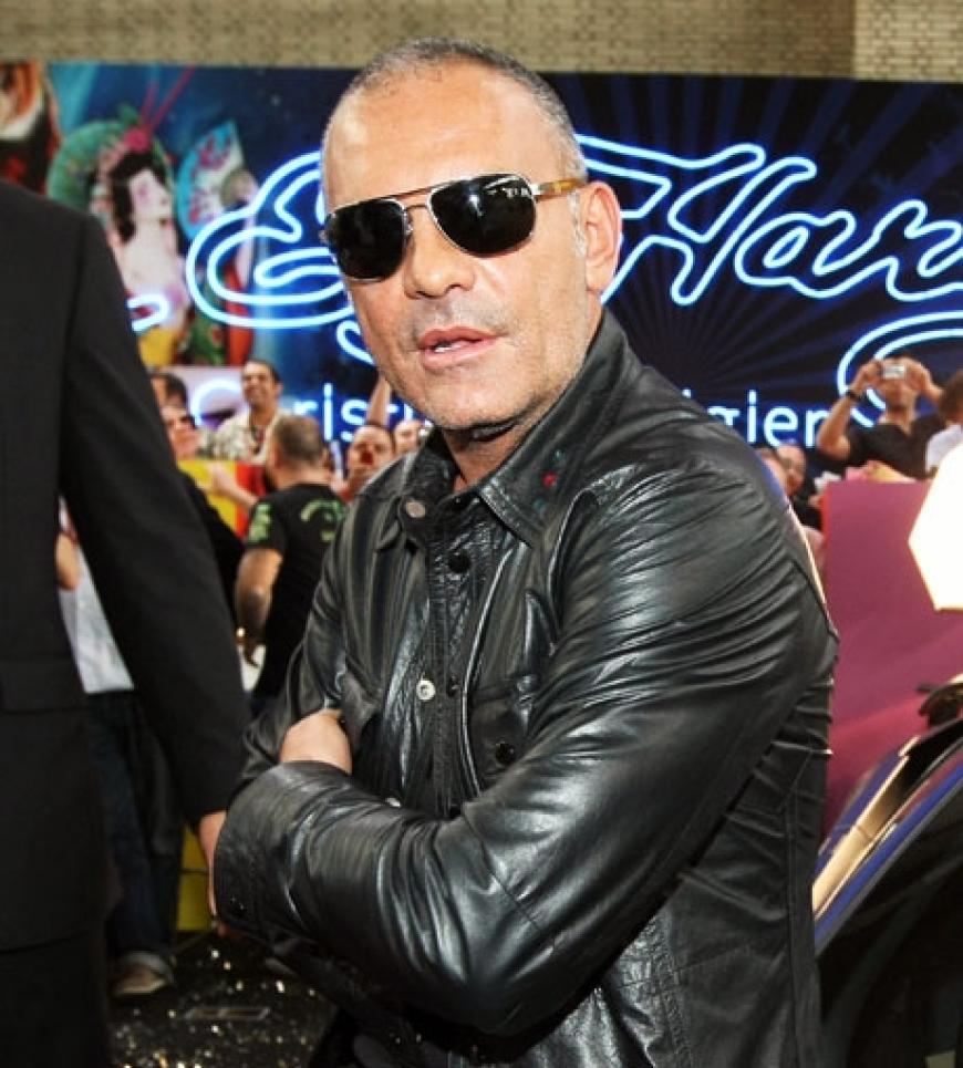 Der Designer Christian Audigier kam am Donnerst nach Berlin, um sein Label