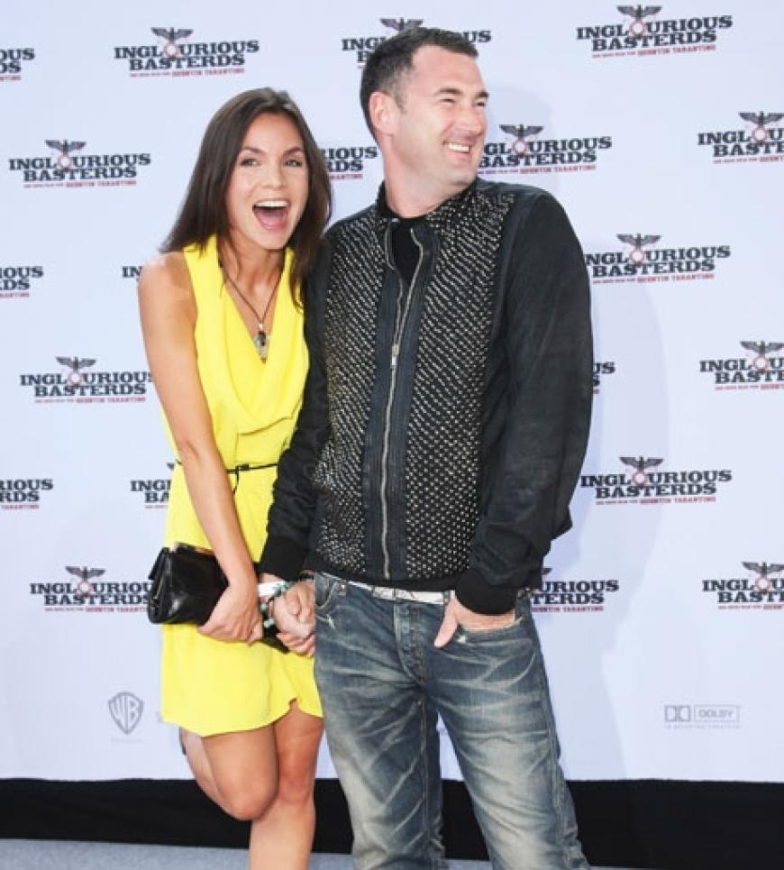 Zum Totlachen: Designer Michael Michalsky und Schauspielerin Nadine Warmuth