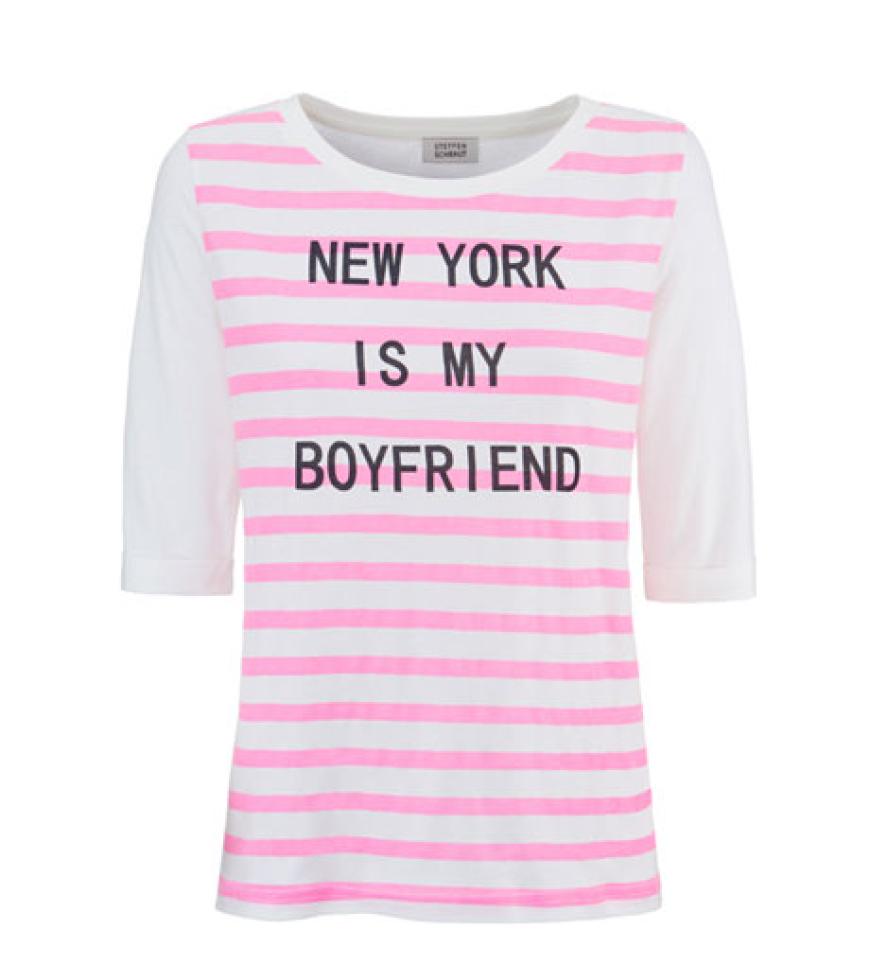 Für (glückliche!) Singles mit Fernweh: Statement-Shirt von Steffen Schraut