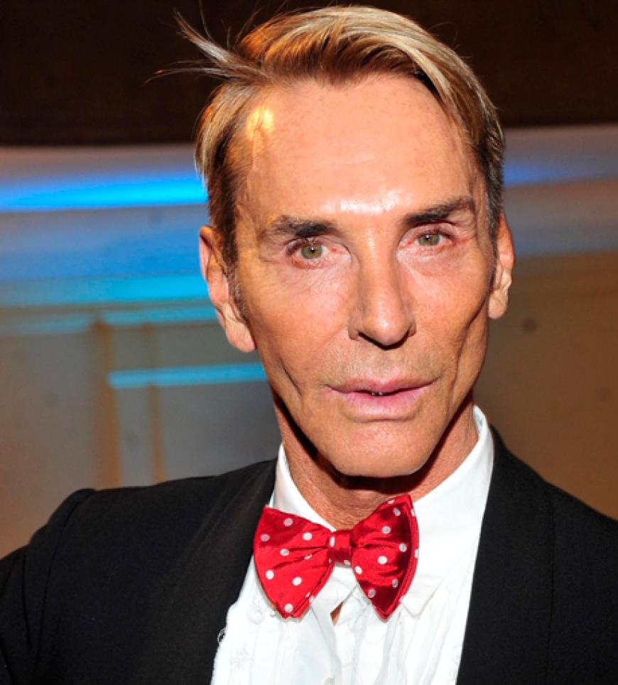 Auch auf der Gästeliste: Modeschöpfer Wolfgang Joop