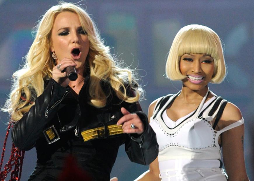 Newcomerin Nicki Minaj rockte ebenfalls gemeinsam mit La Spears die Bühne