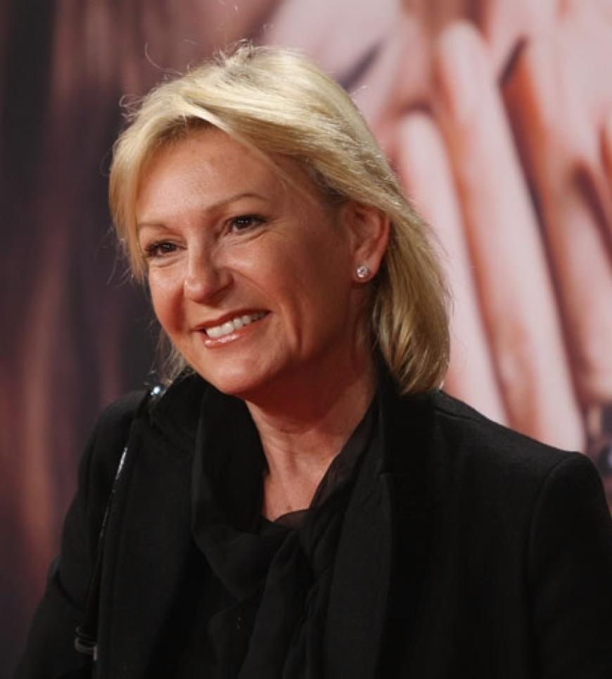 Moderatorin Sabine Christiansen kam leider ohne ihren Mann Norbert Medus