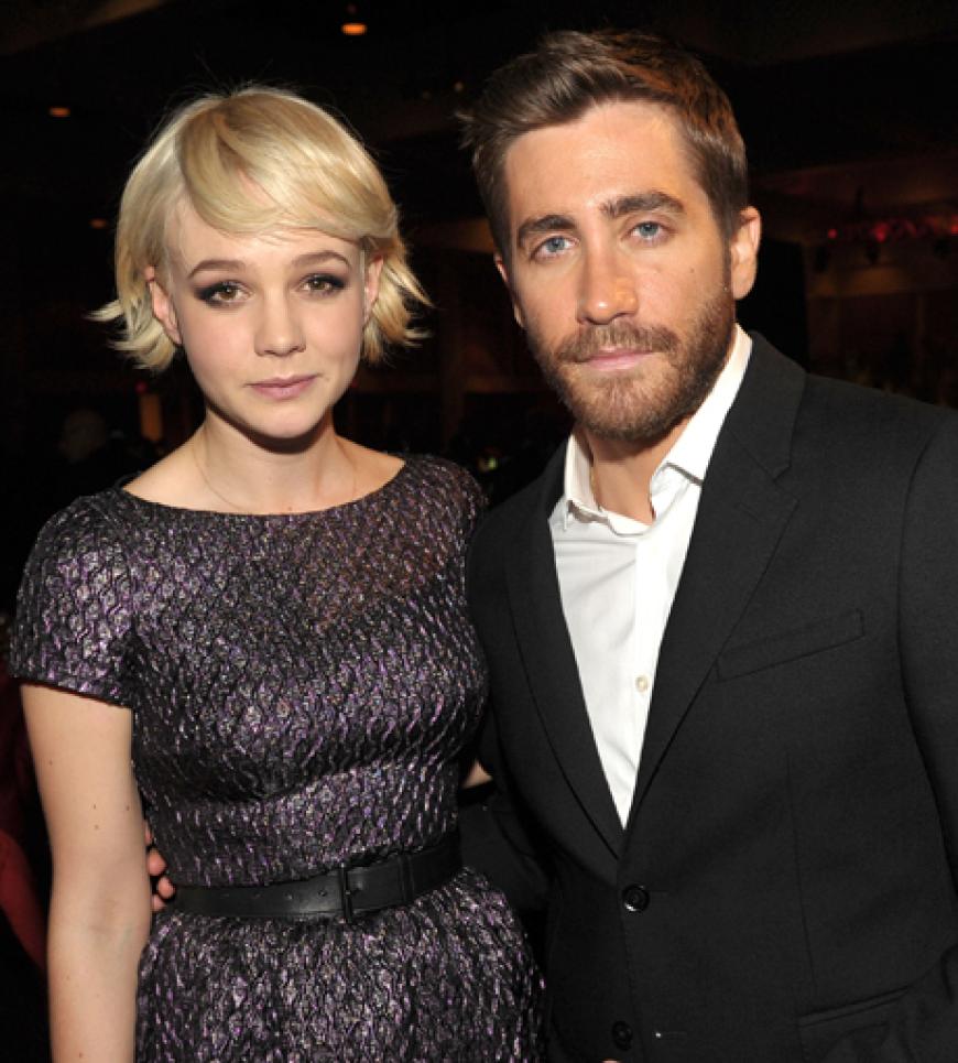 Bei den Damen offensichtlich ein beliebter Foto-Partner: hier mit Carey Mulligan