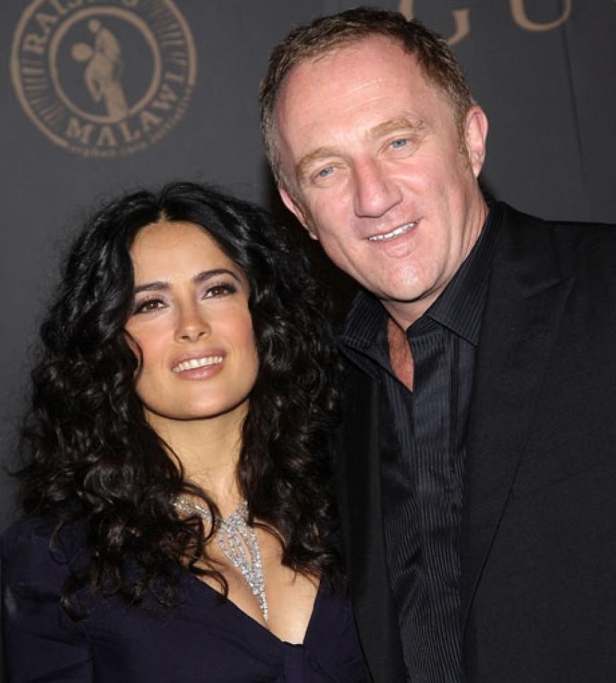 Wo die Liebe hinfällt: Schauspielerin Salma Hayek und ihr Mann Francois-Henri Pinault