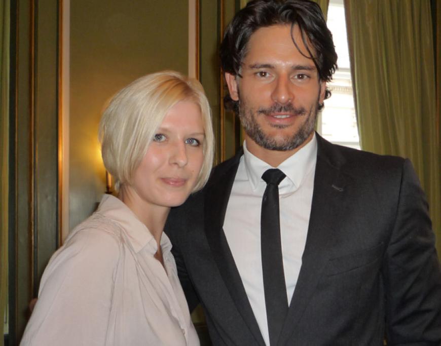 ... mit Joe Manganiello (