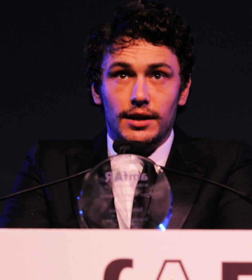 James Franco war einer der Preisträger in diesem Jahr! Er erhielt den