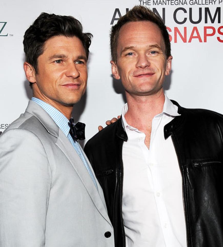 Neil und sein Verlobter David Burtka
