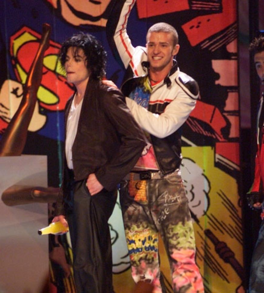 Justin Timberlake trifft auf sein großes Idol Michael Jackson