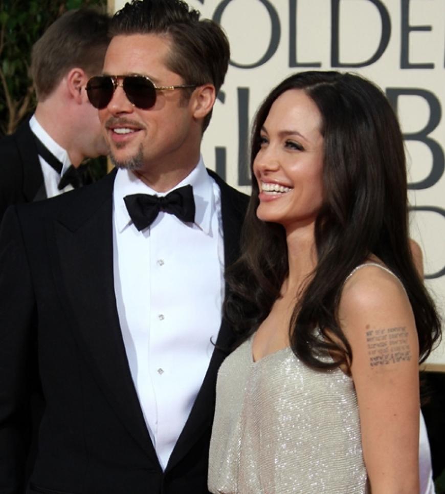 Brad Pitt und Angelina Jolie