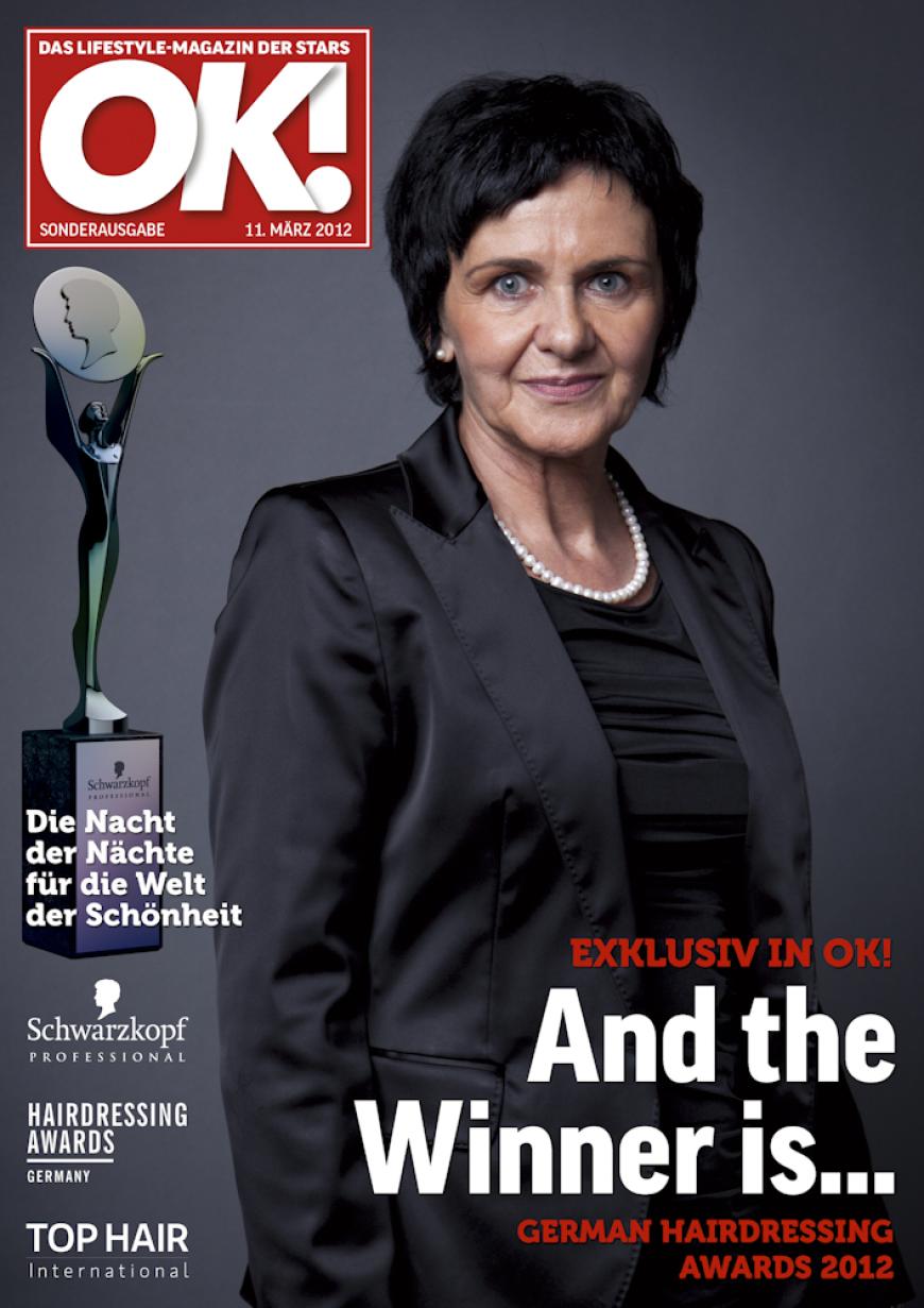 Einmal im Leben das Cover der OK! zieren! Für die Gäste des „German Hairdressing Award 2012“ wurde dieses Traum Wirklichkeit. Jeder Gast des Gala-Abends konnte an einem persönlichen OK! Fotoshooting teilnehmen - und die tollen Ergebnisse sehen Sie hier! Viel Spaß beim Durchklicken!